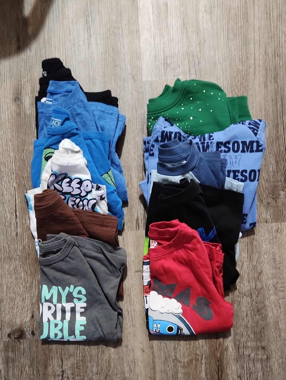 Assorted Kids Graphic Tees - Multicolor Pack
